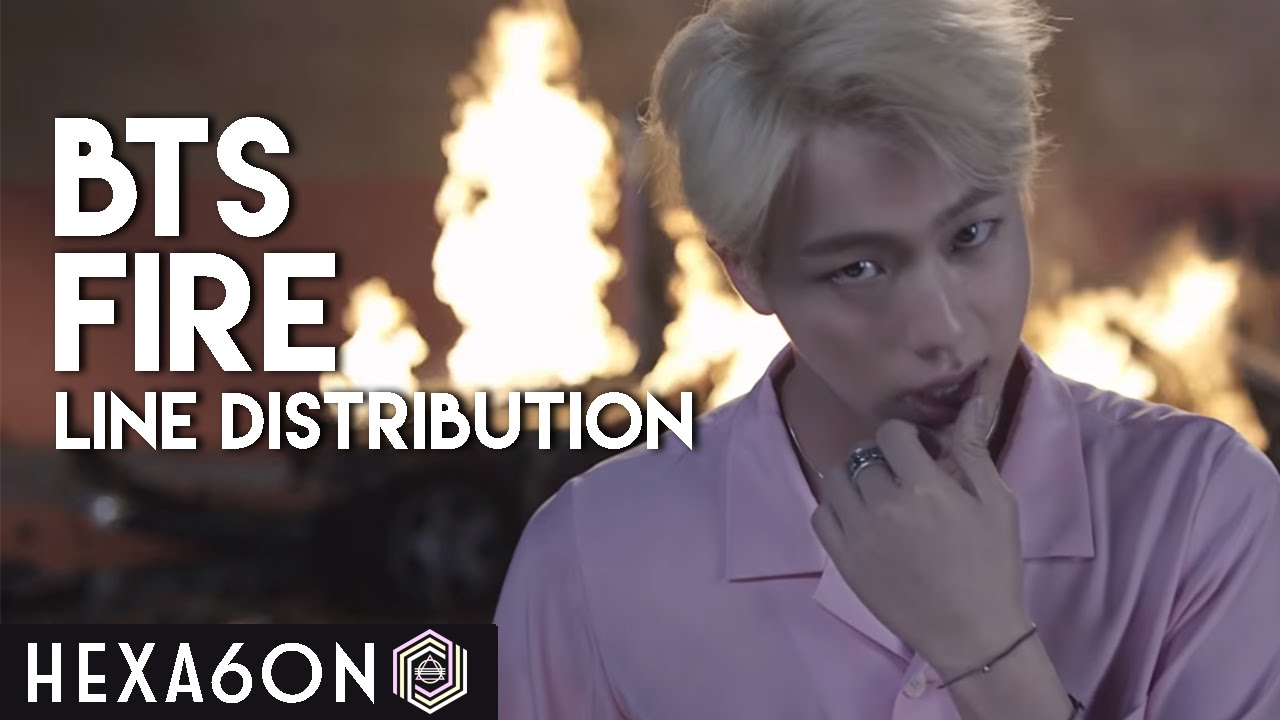 BTS - Fire Line Distribution (Color Coded)