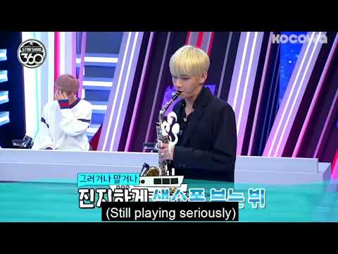 BTS  Taehyung/V  Playing Saxophone
