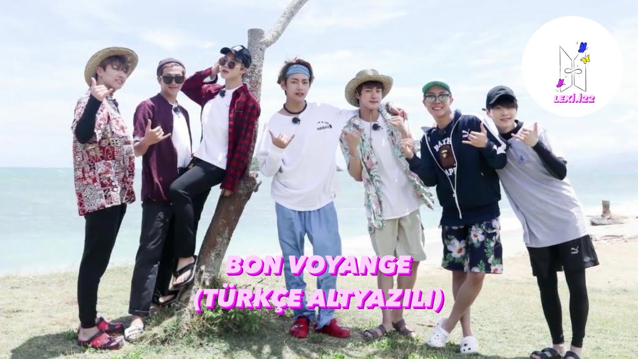 BTS Bon Voyage 2. Sezon 8. Bölüm mektup okuma (TÜRKÇE ALTYAZILI)