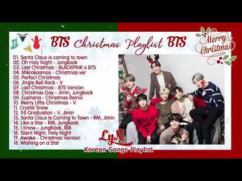 BTS Christmas Playlist 2023 🎄 BTS Songs For Christmas  방탄소년단 크리스마스 노래모음 🎵 chillcoffee shop music