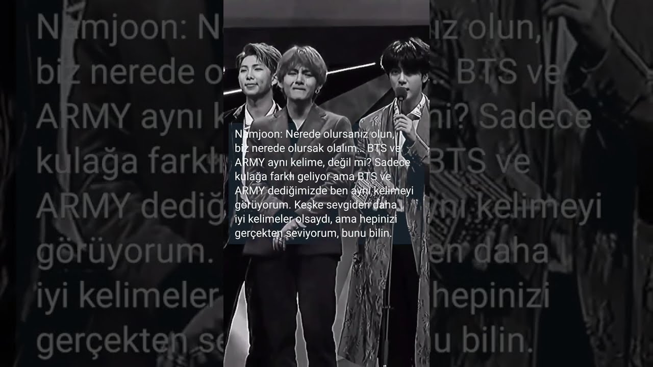 BTS duygusal twitter tiktok videosu