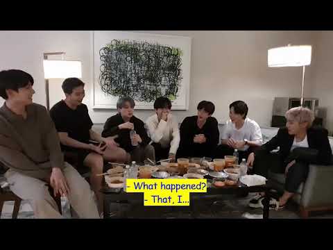 BTS JIN 'bon voyage 1' misunderstanding finally solved 01