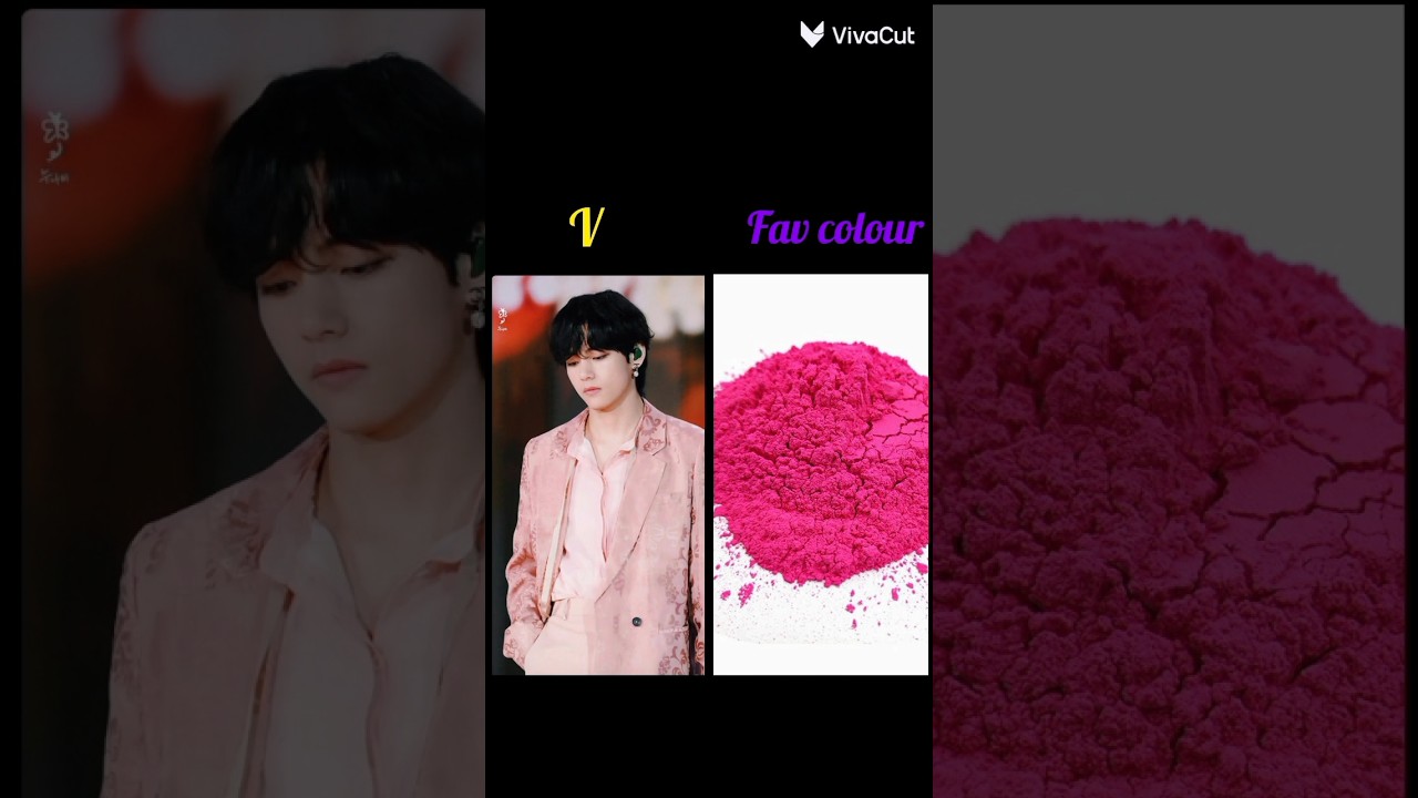 BTS Members favourite colour 💜#bts #army #kpop #ytshorts