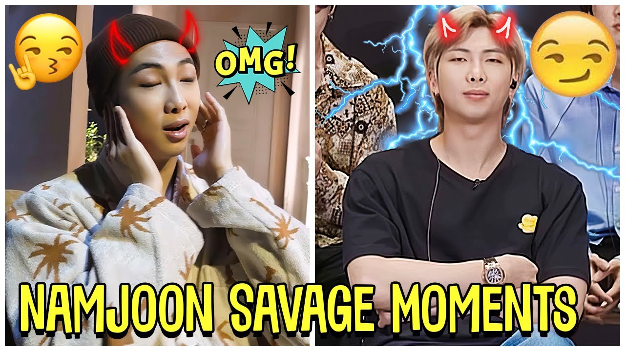 BTS Namjoon Savage Moments