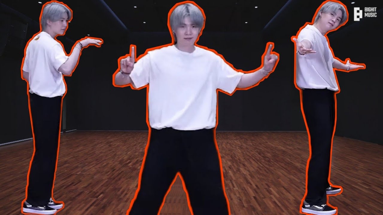 BTS Permission to Dance (Suga focus) Dance practice [4K]
