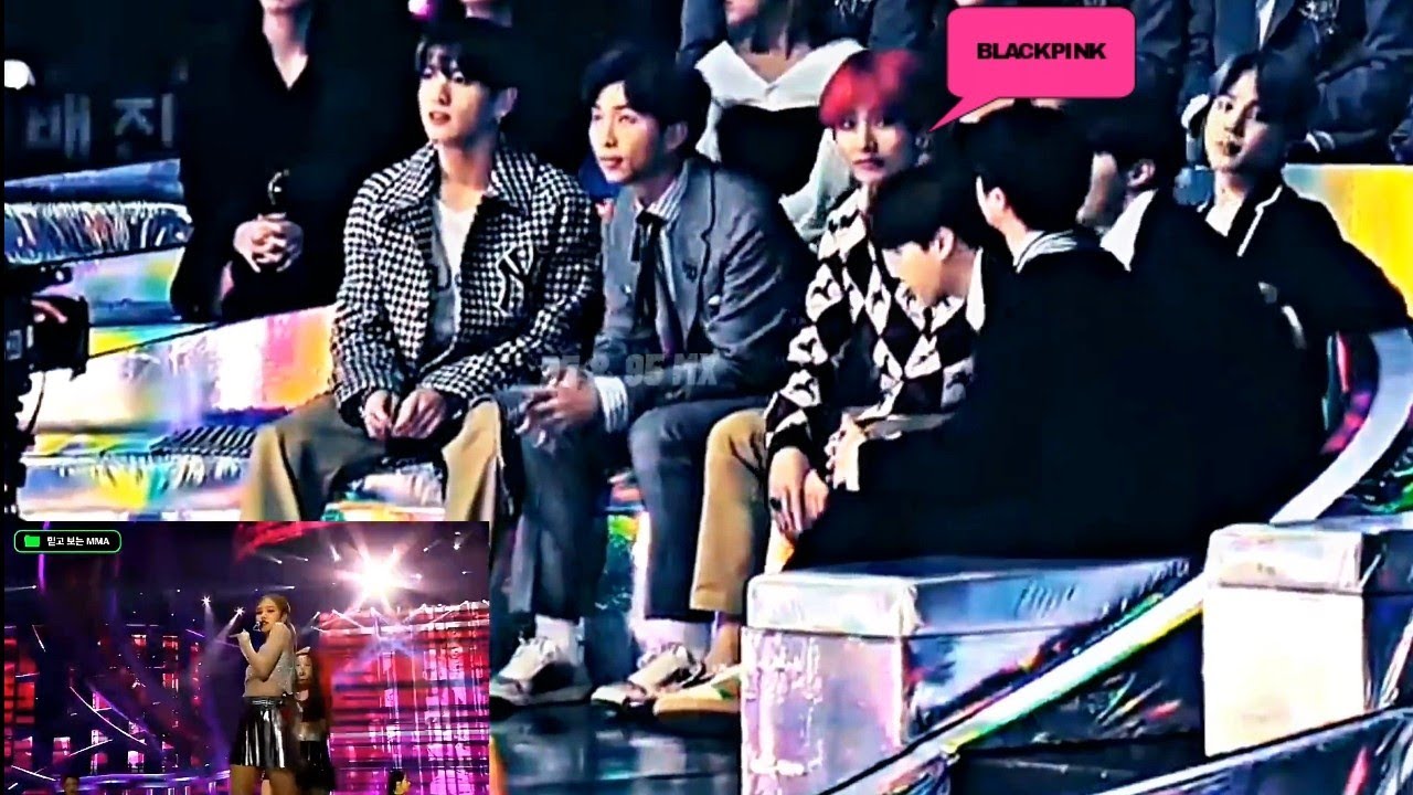 BTS REACTION TO BLACKPINK/DDU DU DDU DU MMA 2018 (5)