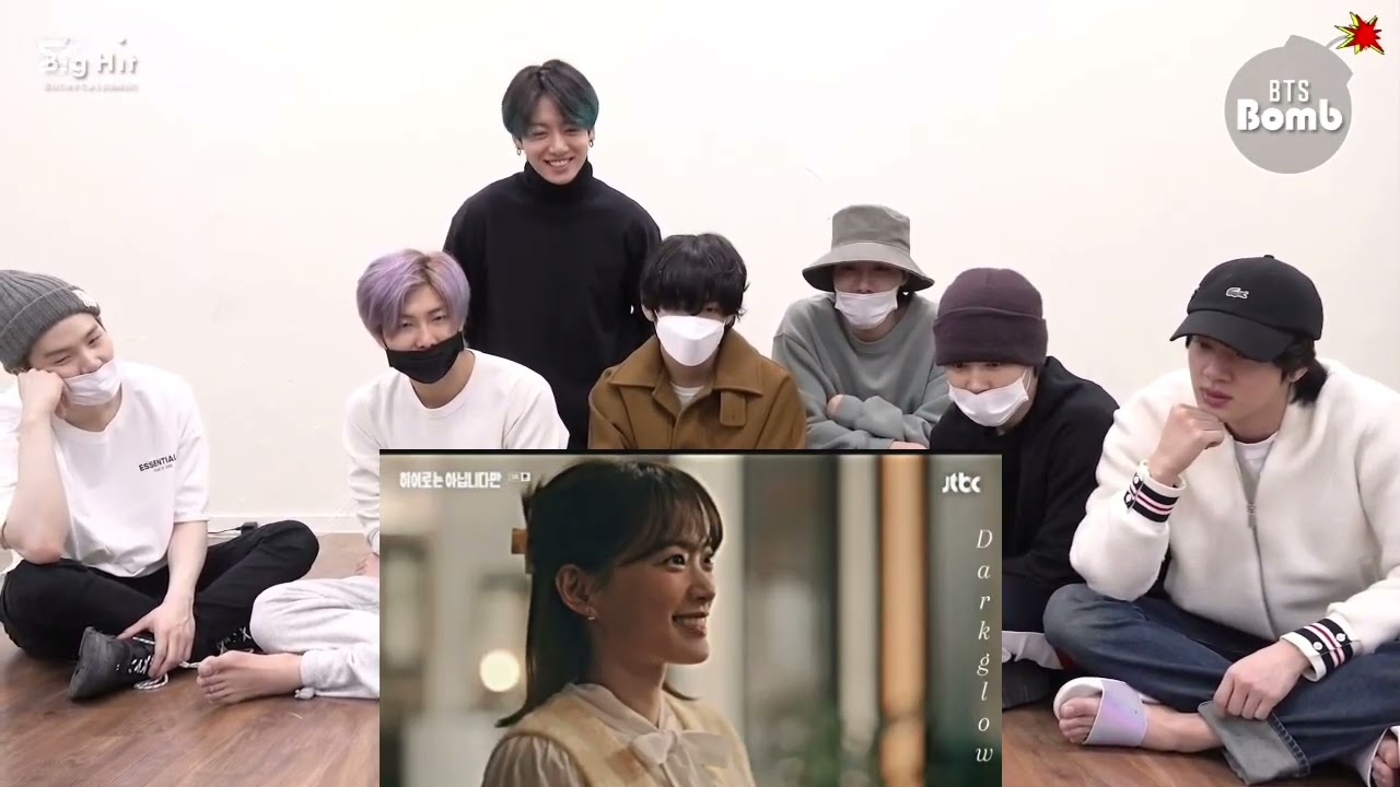 BTS reaction to KORE KLİP öldürdüm bizi