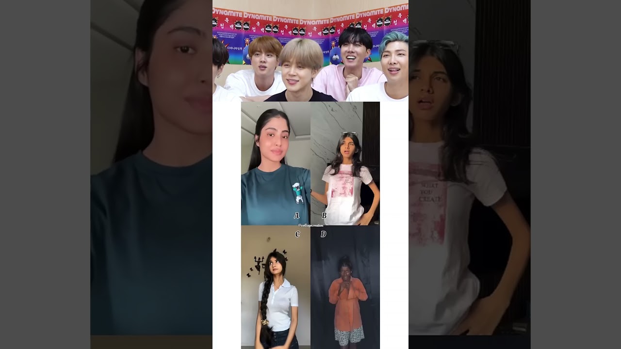 BTS REACTION who's best-- TRANSITION reels -#shorts #reels #viral #trending #tiktok #collagecreation