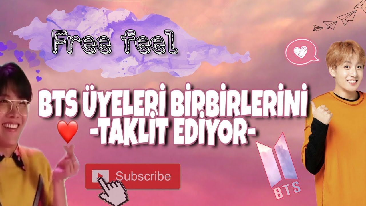 BTS ÜYELERİ BİRBİRLERİNİ TAKLİT EDİYOR😂|İLK VIDEOM