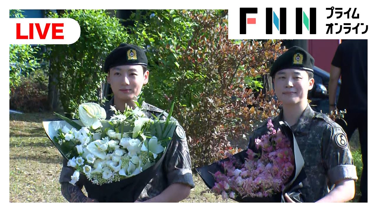 【ライブ】「BTS」JIMIN（ジミン）さん・JUNGKOOK（ジョングク）さんが除隊