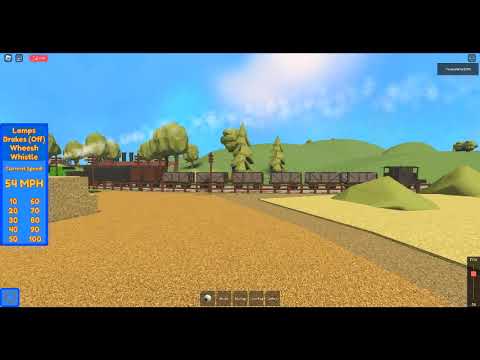 BTWF Henry Passing Around the Curve with Some Trucks