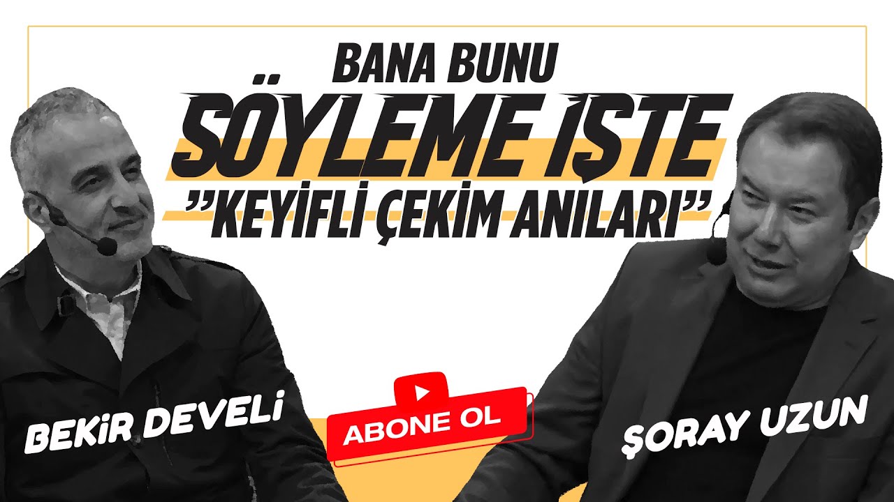 Bu İş Teyzelere Mikrofon Uzatmaya Benzemiyor Değil mi 😁 Bekir Develi Şoray Uzun Çekim Anıları