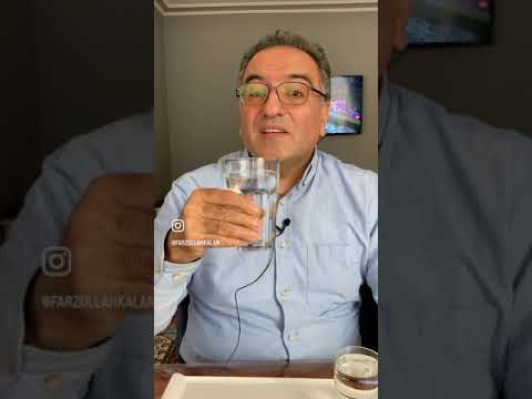 Bu şekilde su içerseniz karaciğeriniz yağlanır. @FarzollahKalan