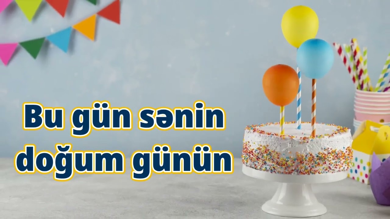 Bu gun senin dogum gunun (Status ucun) – Ad gunu mahnisi 2025