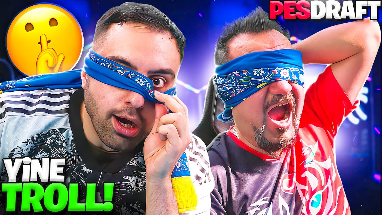 BU KEZ ÜMİDİ TROLLEDİ! ama ŞOK OLDU! YAN YANA GÖZÜ KAPALI BOL GOLLÜ PESDRAFT!