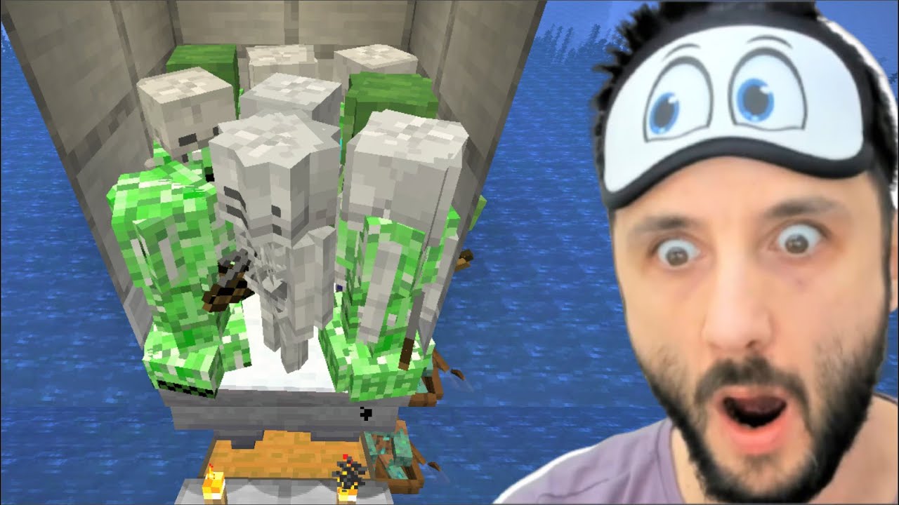 bu MOB FARMI bana yetiyo🤩 Minecraft Tek Hardcore 11.Bölüm