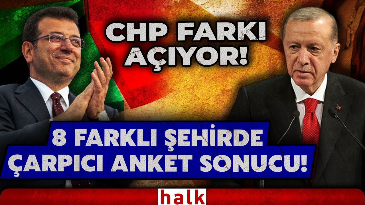 Bu Pazar genel seçim olsa... 8 farklı şehirde çarpıcı anket sonuçları: CHP FARKI AÇIYOR!