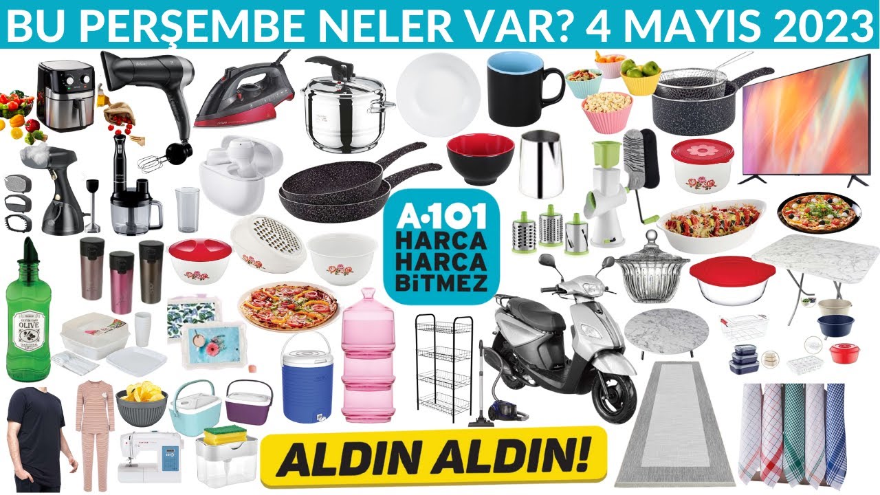 BU PERŞEMBE A101’DE NELER VAR? | A101 4 MAYIS 2023 | A101 AKTÜEL İNDİRİMLERİ | A101 Kampanyaları