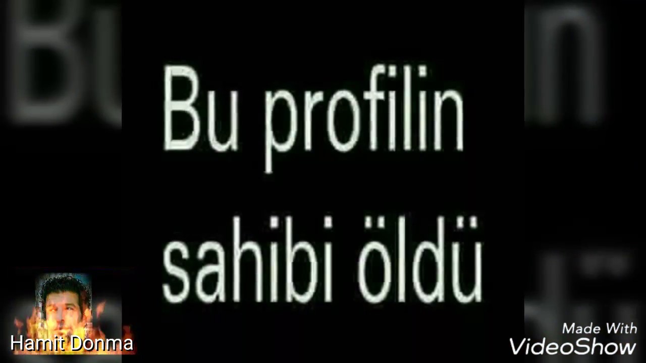 Bu profilin sahibi öldü