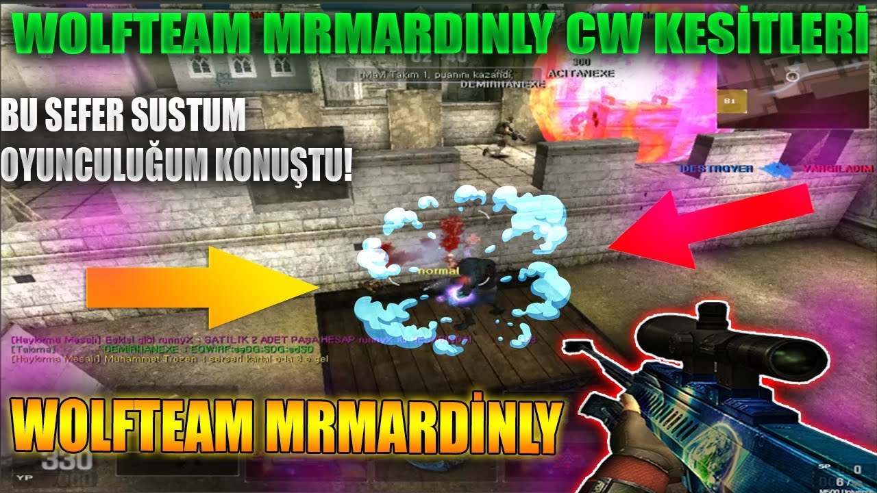 BU SEFER SUSTUM OYUNCULUĞUM KONUŞTU! | CW KESiTLERi | WolfTeam #MrMardinLy​​​​​​