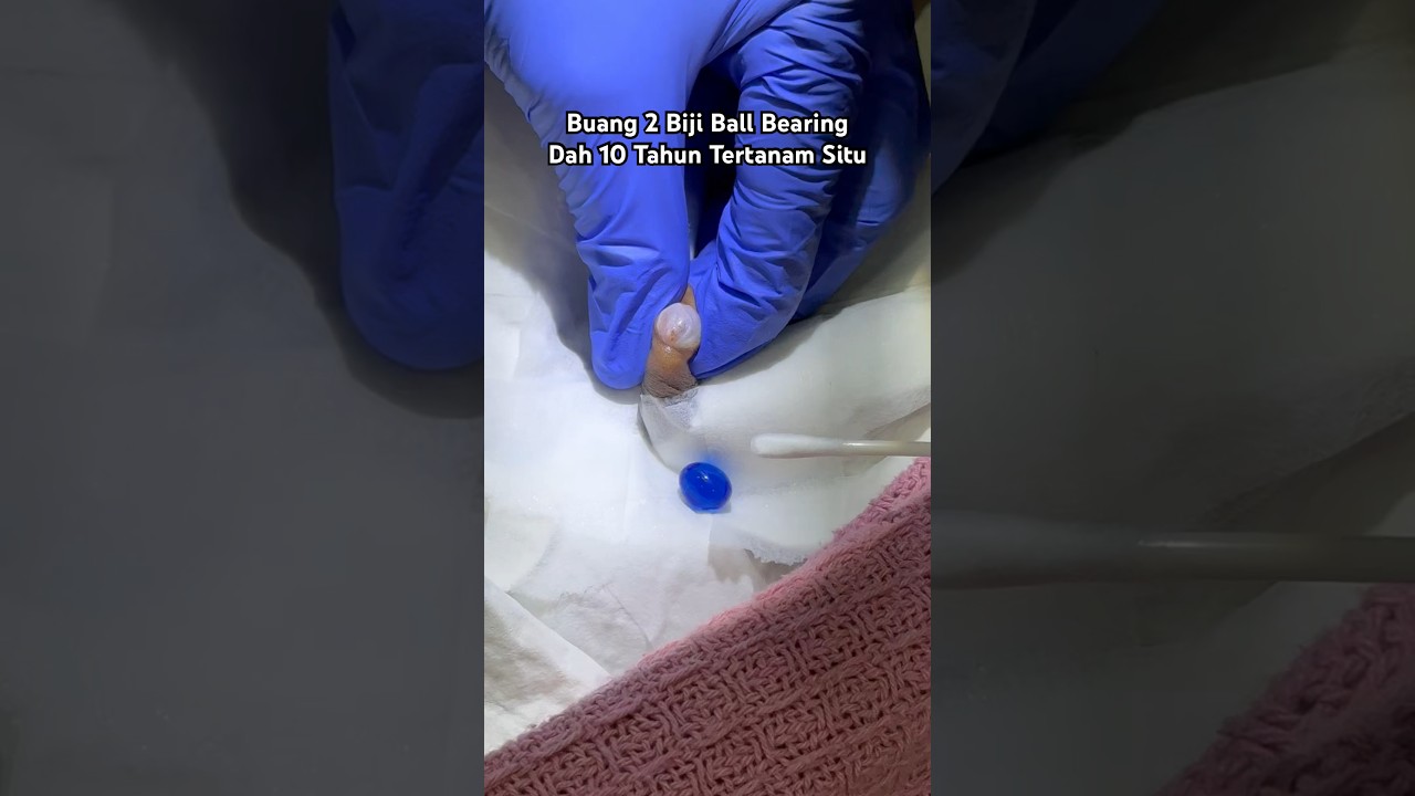 BUANG BALL BEARING 2 BIJI DIBUAT DARI BATANG BERUS GIGI - DrMan Ttdi Story