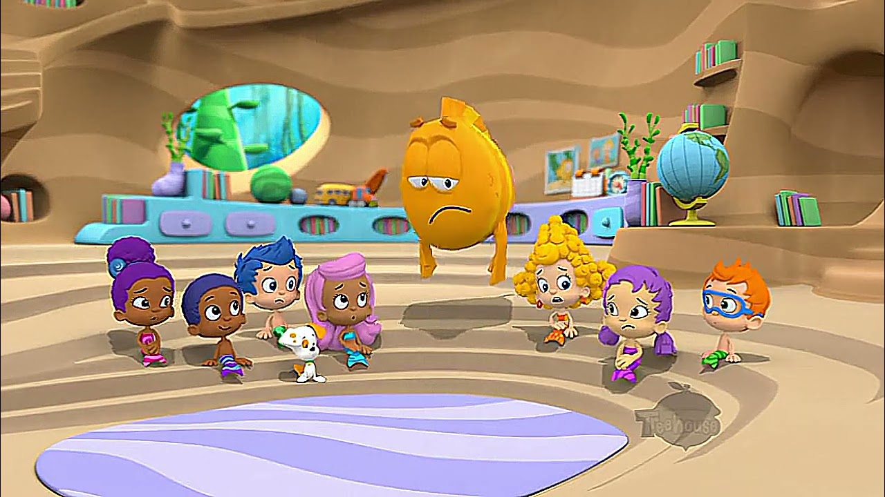 Bubble Guppies: Mr grouper show the Guppies how is he feeling