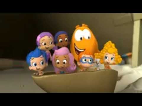 Bubble Guppies: riding on the Sphinx's nose