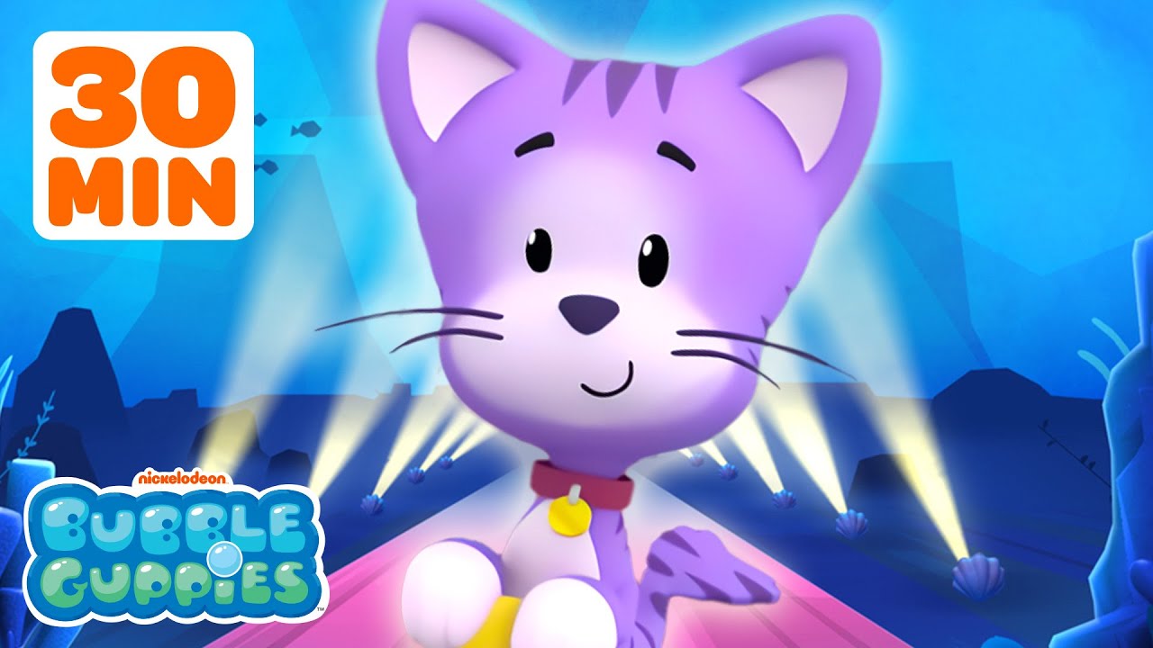 Bubble Kitty's CUTEST Adventures! 🐱 | 30 Minute Compilation | Bubble Guppies