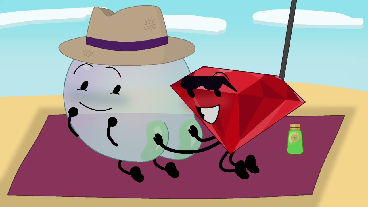 Bubble's adorable eggy fart on Ruby(BFB)