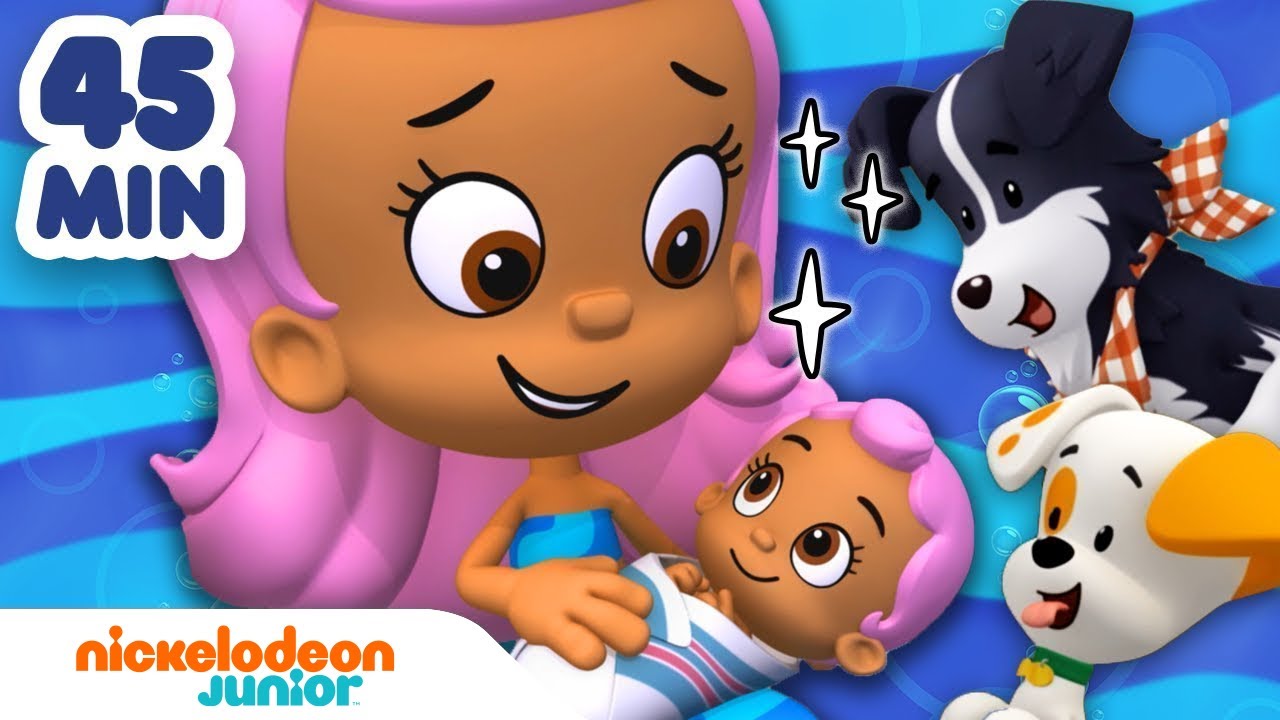 Bubulle Guppies | Les aventures des Bubulles Guppies pendant 45 minutes ! | Nick Jr.