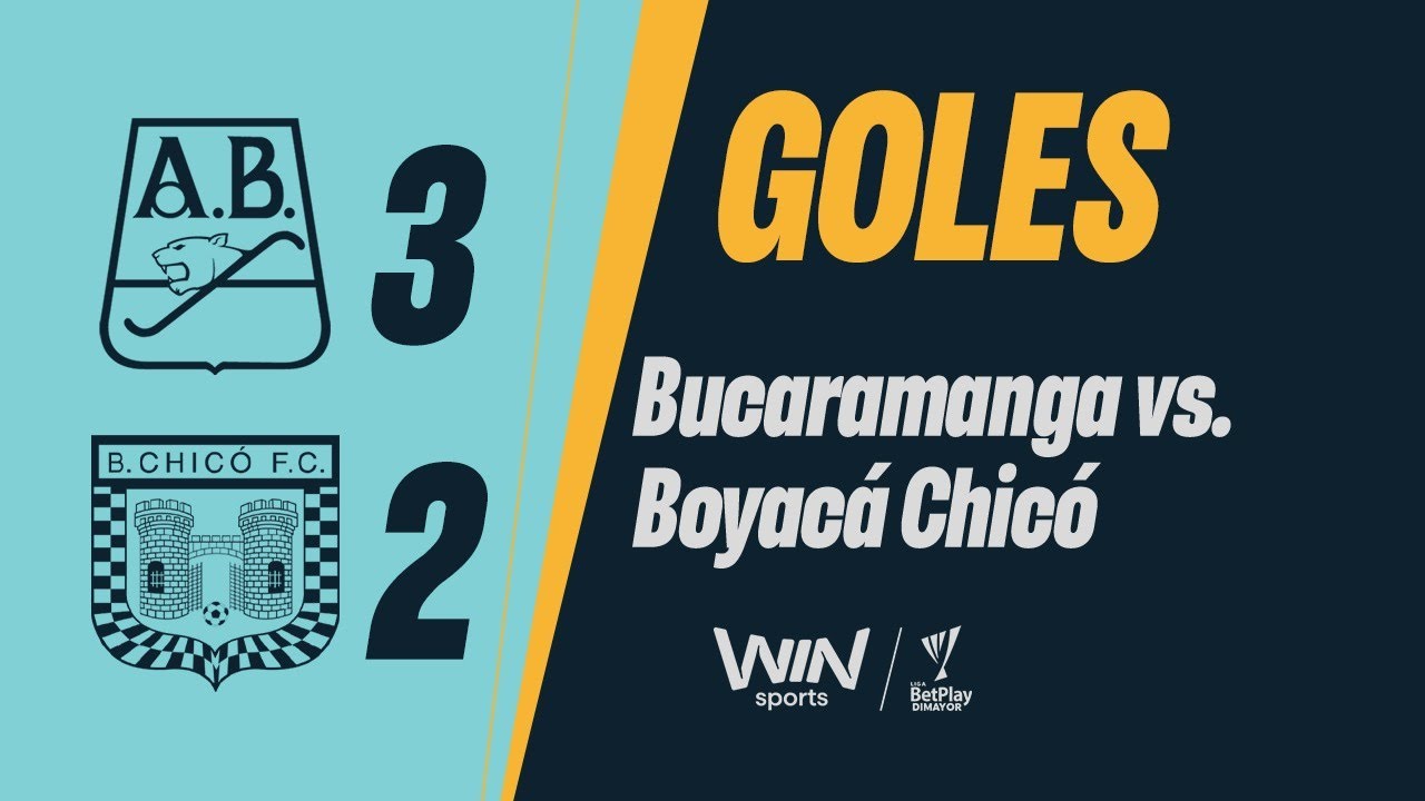 Bucaramanga vs. Boyacá Chicó (goals) | 2025 BetPlay Dimayor Cup | Phase 1 - Matchday 4