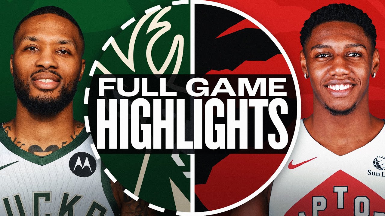 BUCKS at RAPTORS | FULL GAME HIGHLIGHTS | January 6, 2025