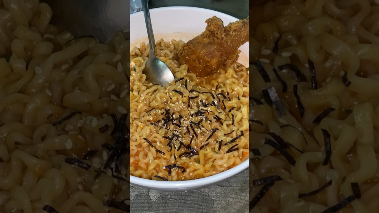 Budak viral recipe. #egg #mayo #buldakramen  with #KFC