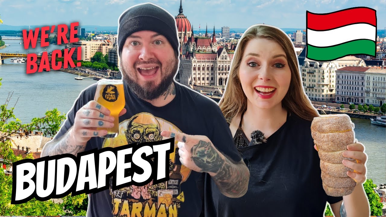 BUDAPEST: Europe's COOLEST capital? 🇭🇺 - Hungarian FOOD & trying PALINKA