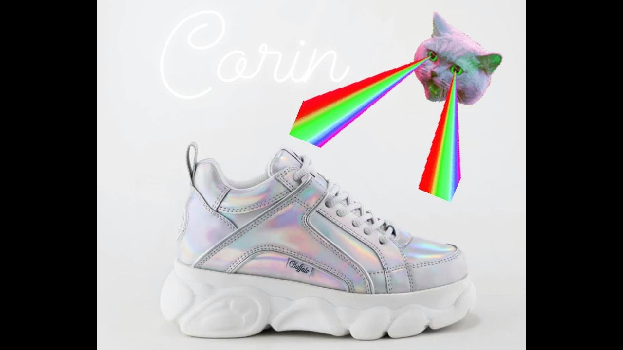 Buffalo corin silver/hologrammes