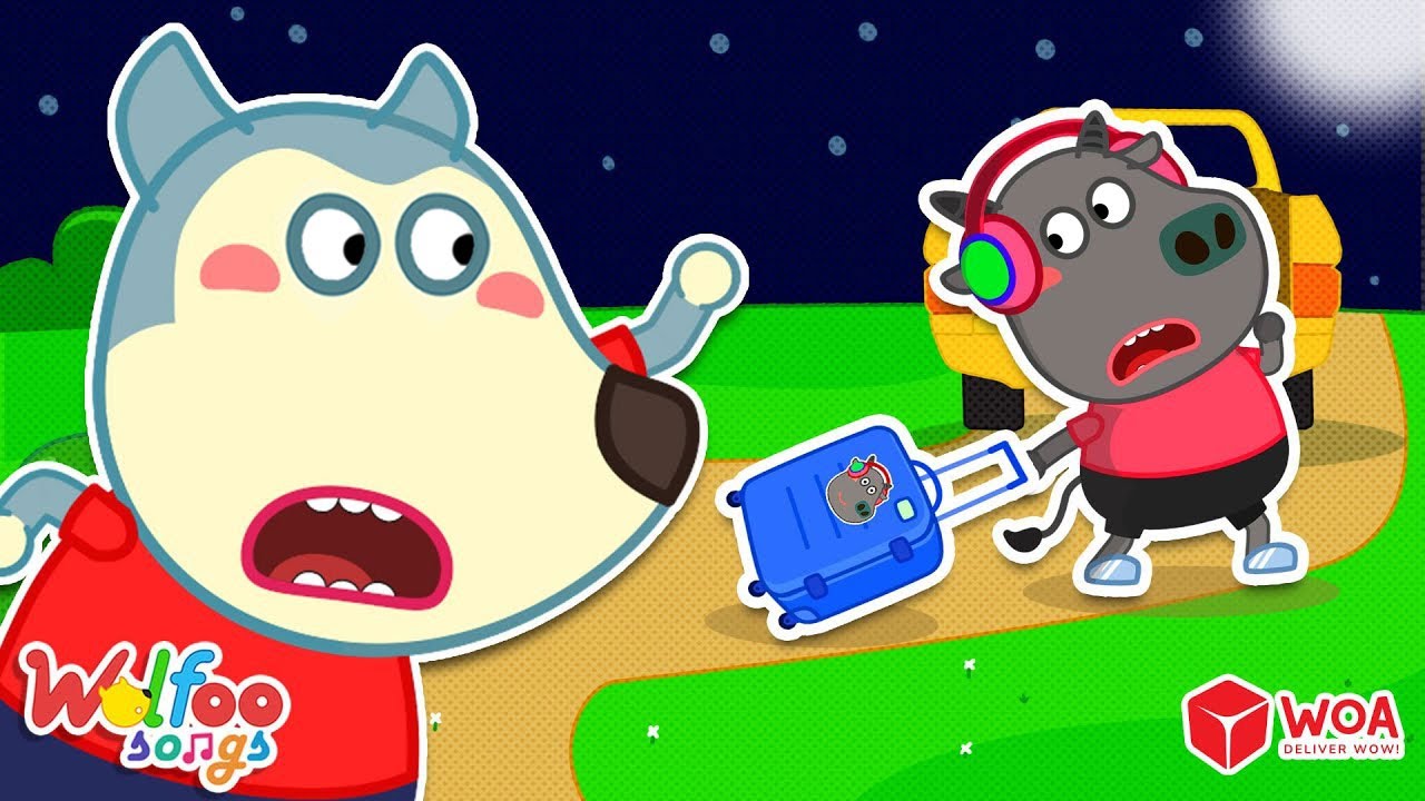 Bufo, Please Don't Go! My Friend Moved Away 😥 Wolfoo Nursery Rhymes & Kids Songs 🎶 WOA Cartoon World