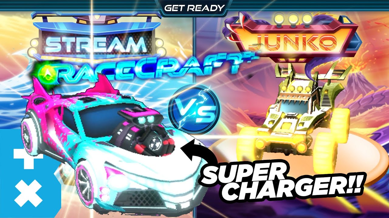 Build & Race SuperCharger Stream Unlocked vs Junko + Mods in Racecraft