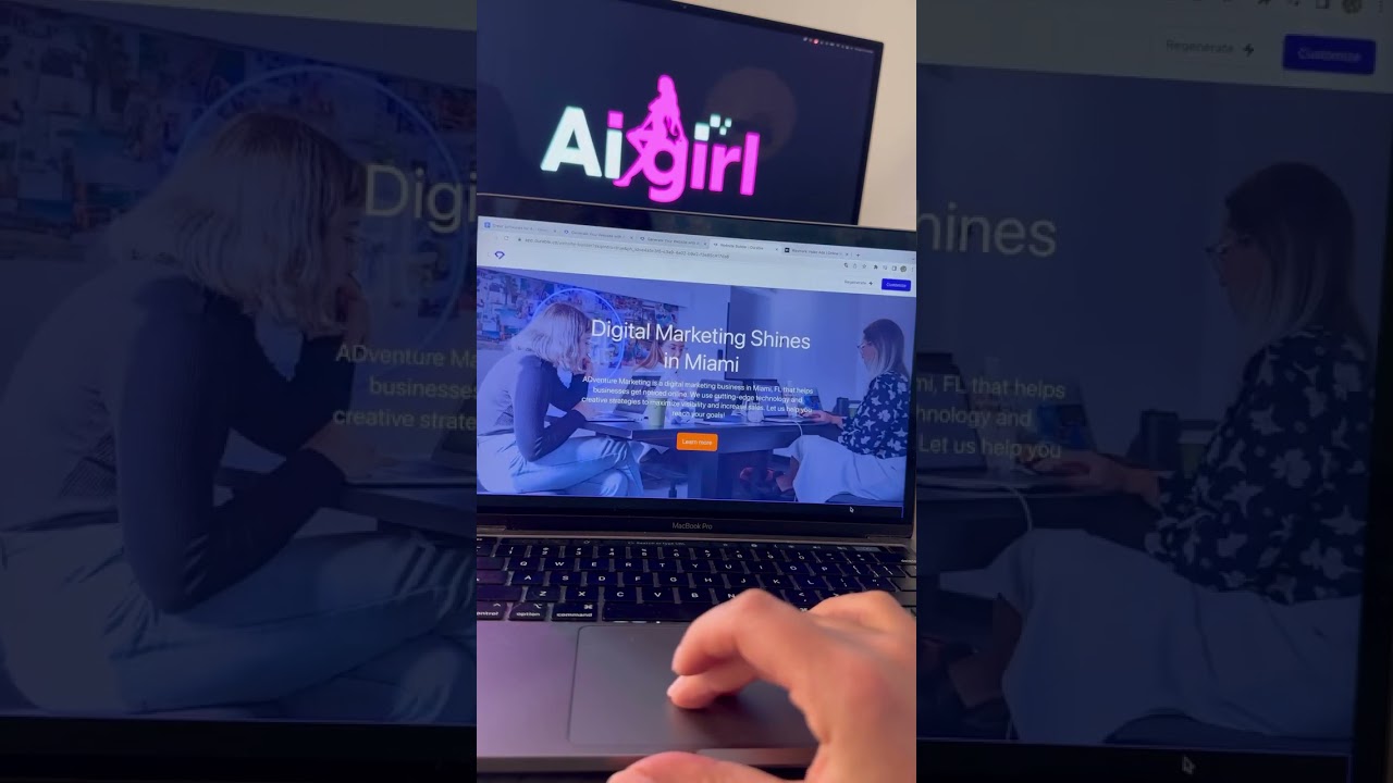 Build a Website in less then 30 seconds with AI.
