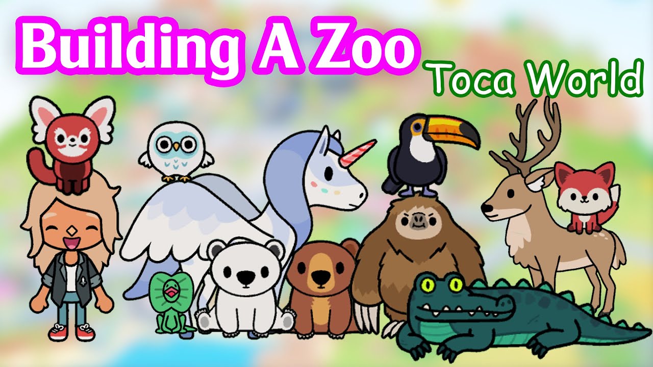 Building A Zoo in Toca World | Toca House Ideas | Toca Amore TV