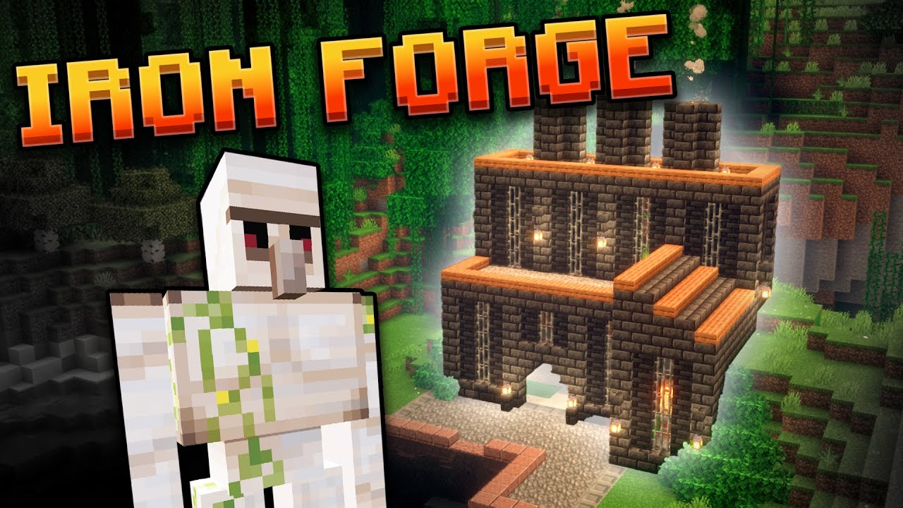 Building an IRON FORGE in my FOREVER WORLD | Episode 2