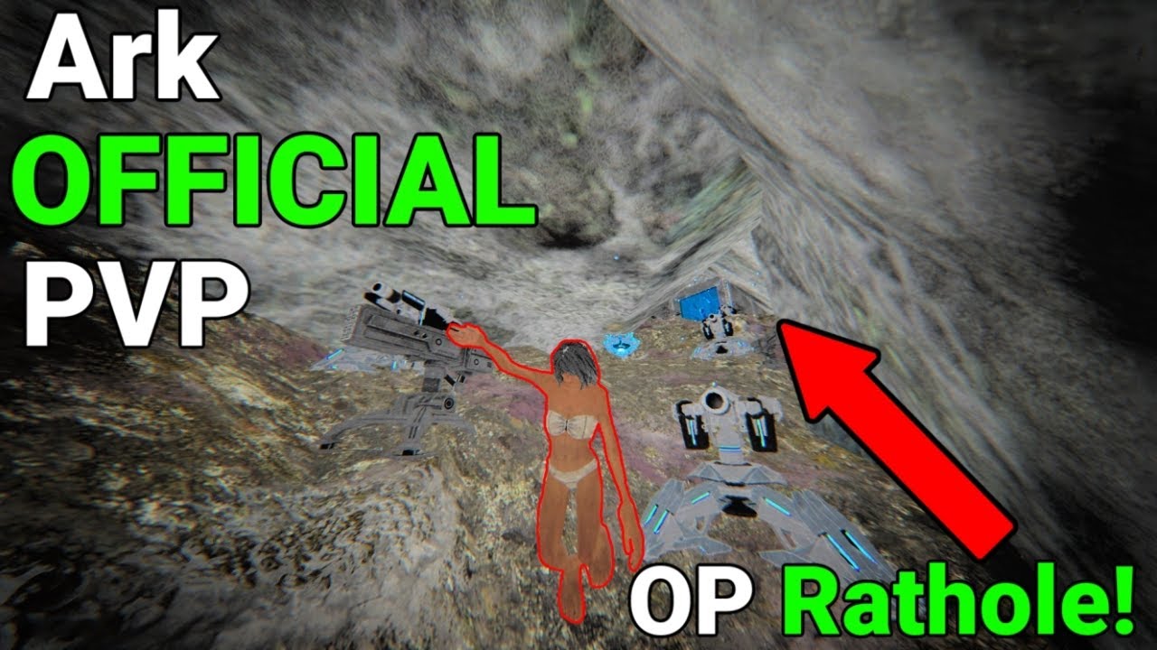 Building My New OP RATHOLE! | Ark Official PvP