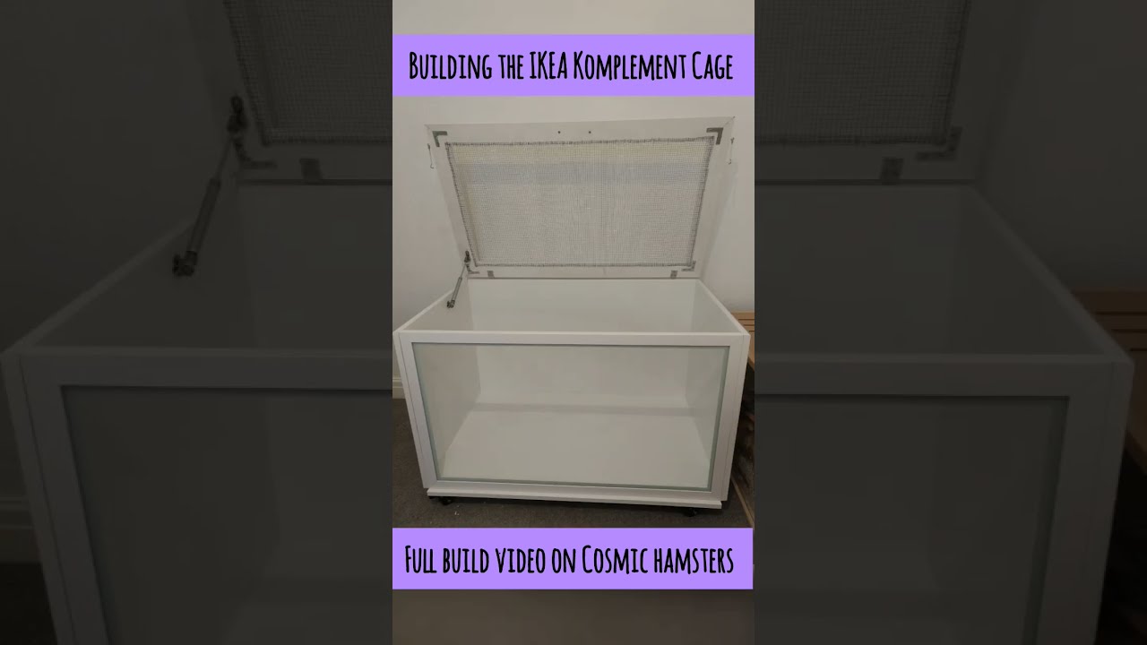 Building the IKEA Komplement cage