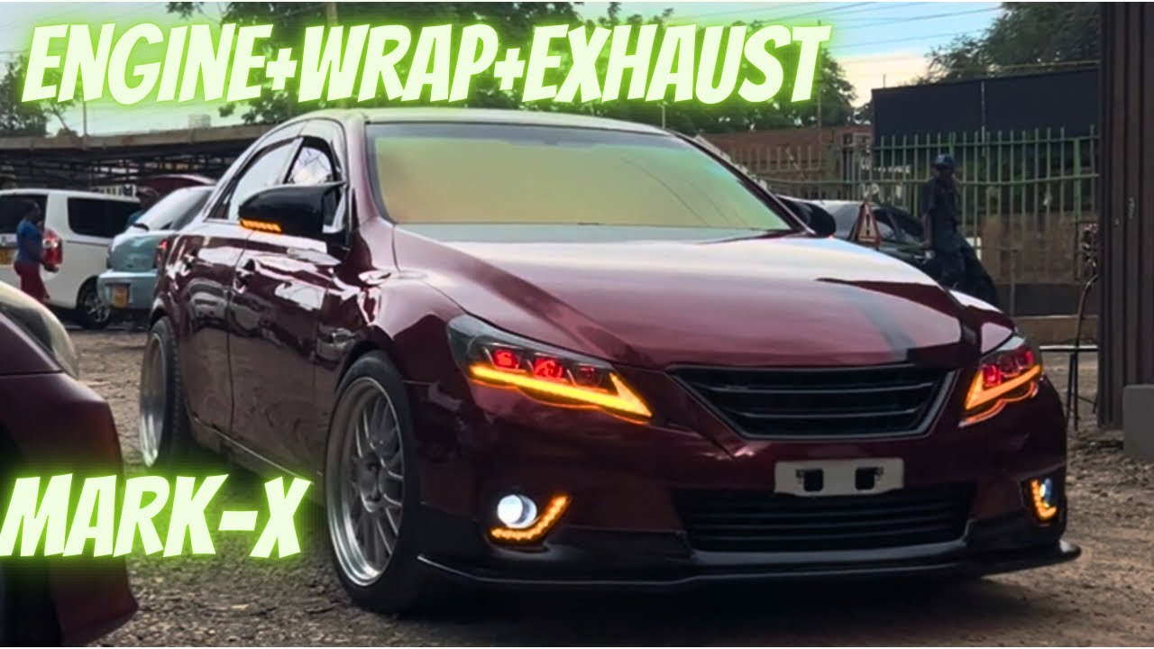 BUILDING THE ULTIMATE TOYOTA MARK X GRX130 | 3.5L SWAP, WRAP & EXHAUST UPGRADE | THE X PLUG PROJECT