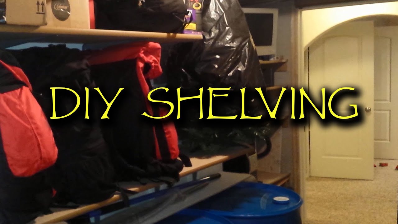 Bull-nosed particle board shelving