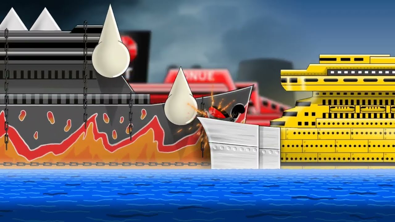 BULLTANIC and his army attack ONUE LINE 🚢⚓️ (30) Who will win?...