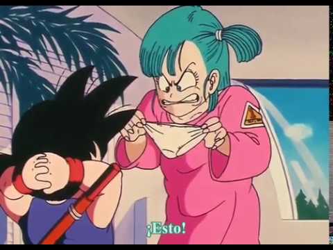 Bulma se da cuenta que no las llevaba bragas