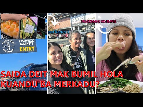 BUMIL BA MERKADU FYSHWICK I MUCKBANG HO BUMIL I 🇹🇱 🇦🇺 I VLOG#56