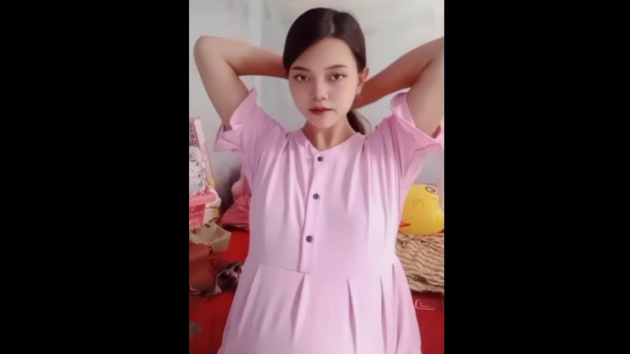 bumil cantik daster pink live tiktok - part 1 || vid 032