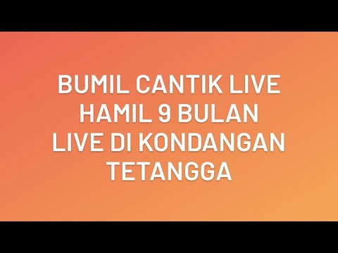 Bumil Cantik Live || Hamil 9 Bulan Mau ke Kondangan Tetangga