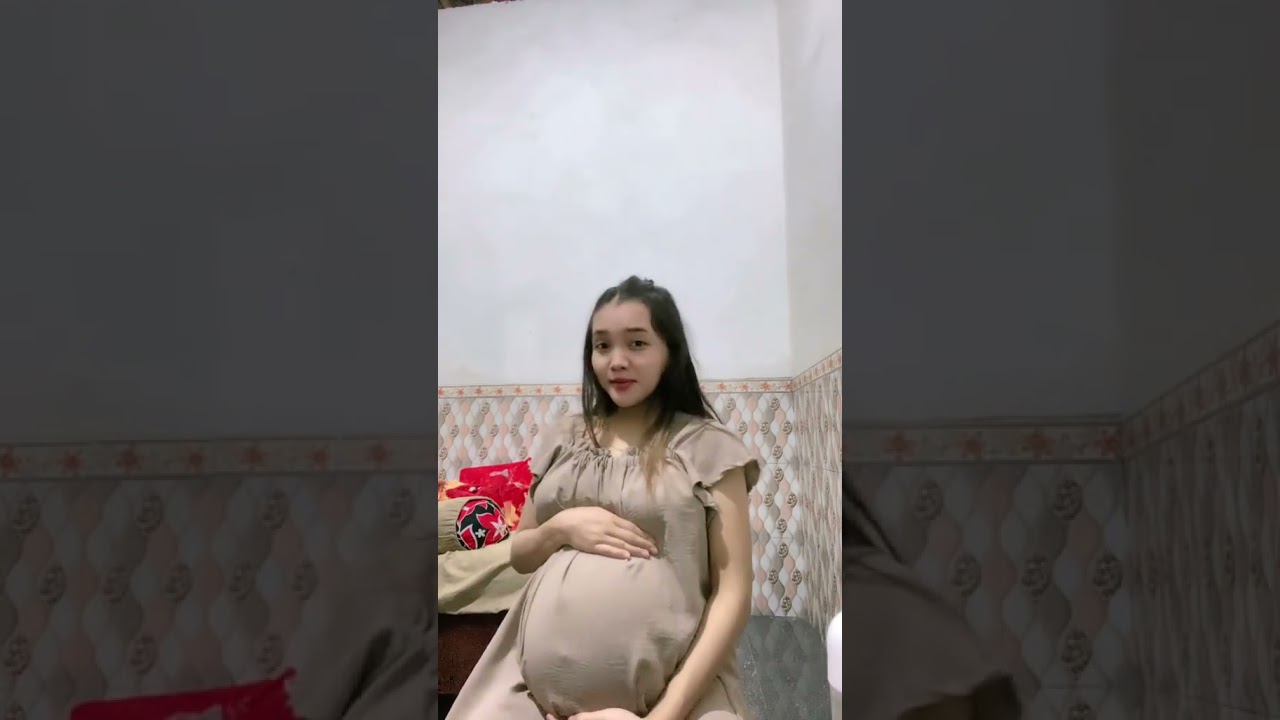 Bumil gemoy kelihatan perutnya